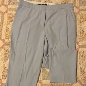 Zara Women's Sky Blue ankle length dress pant